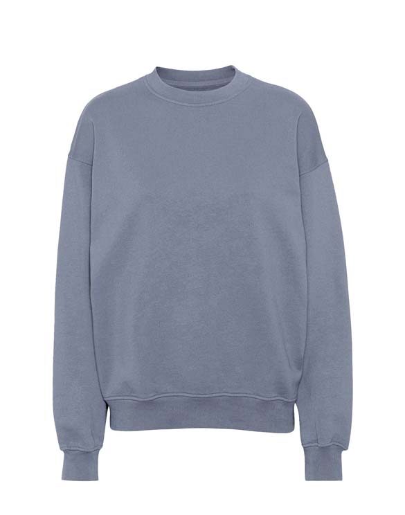 organic oversized crew neptune blue