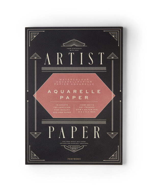 Printworks Home Office supplies Paper Pad Aquarelle PW00572