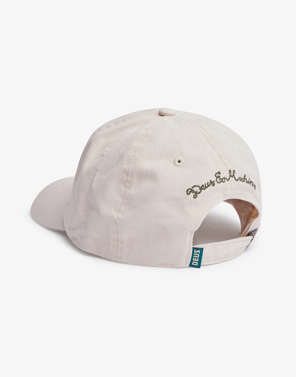 Deus Ex Machina DMP237872-Vintage White Active Dad Cap Vintage White Nokamüts Aksessuaarid Mütsid