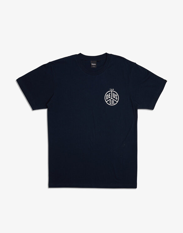 Deus Ex Machina Men T-shirts Dice Tee Navy DMP231770B-Navy