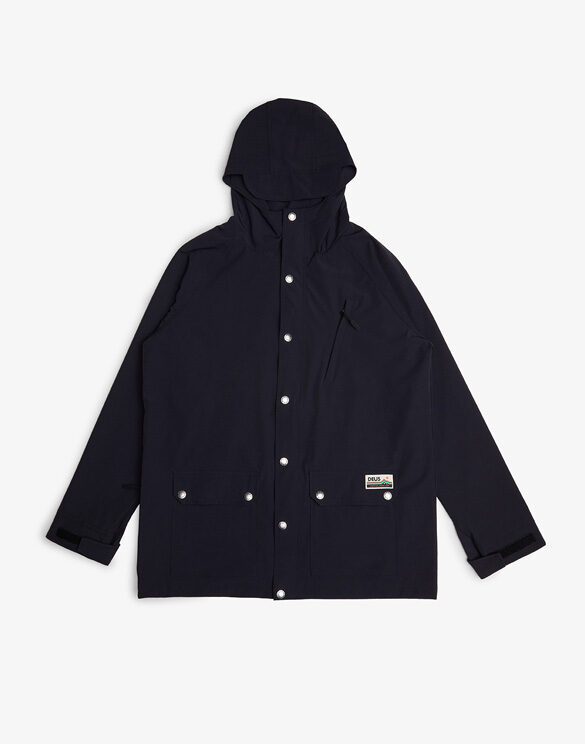 Deus Ex Machina Men Outerwear Rambler Anorak Black DMP236867-Black