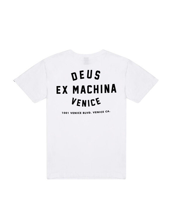 Deus Ex Machina Mehed T-särgid Venice Skull White T-Särk T_DMH31645C-White