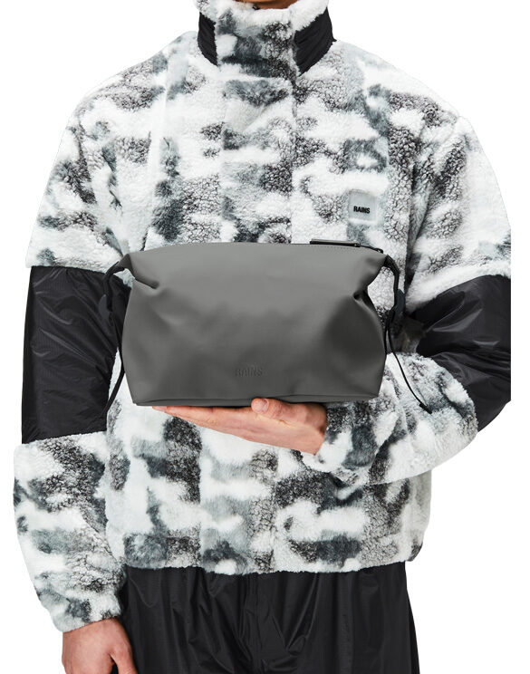 Rains 15630 Weekend Wash Bag Kosmeetikakott Grey Aksessuaarid Kotid Õlakotid