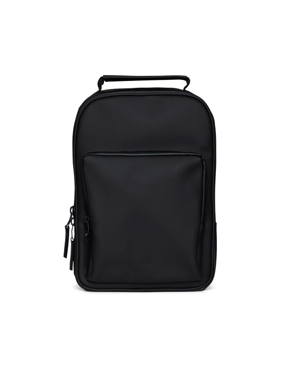 Rains 13260-01 Black Book Daypack Black Accessories Bags Backpacks