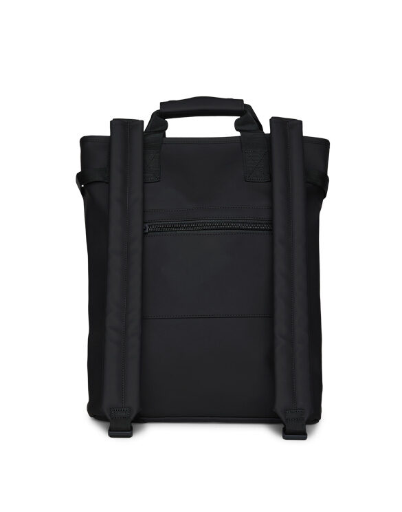 Rains 14240-01 Black Texel Tote Backpack Black Seljakott Aksessuaarid Kotid Seljakotid