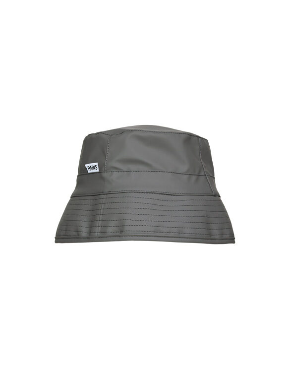 Rains 20010-13 Grey Bucket Hat Grey Accessories   Hats  Rain hats