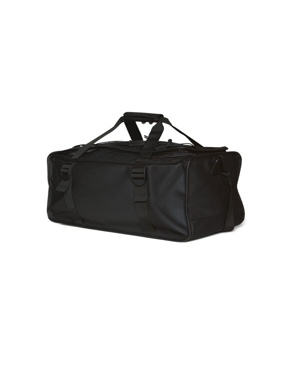 Rains 14390-01 Black Trail Mountaineer Duffel Black Spordikott Aksessuaarid Kotid Spordi- ja reisikotid
