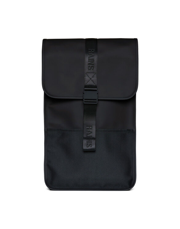 Rains 14400-01 Black Trail Backpack Black Accessories Bags Backpacks