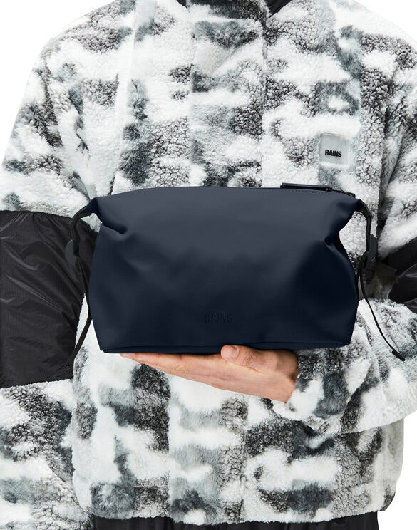 Rains 15630-47 Navy Hilo Wash Bag Navy Kosmeetikakott Aksessuaarid Kotid Kosmeetikakotid
