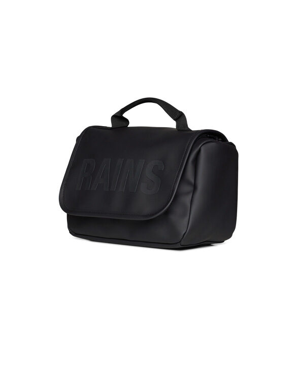 Rains 16310-01 Black Texel Wash Bag Black Kosmeetikakott Aksessuaarid Kotid Kosmeetikakotid