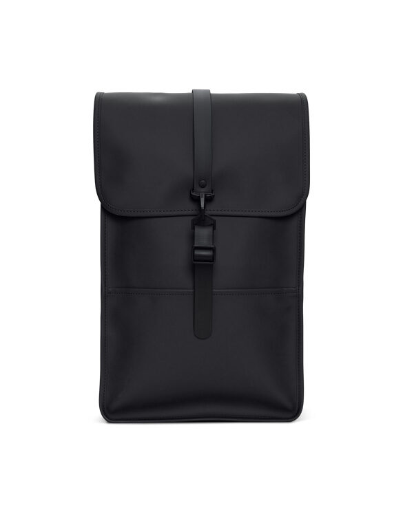 Rains 13000-01 Black Backpack Black Accessories Bags Backpacks