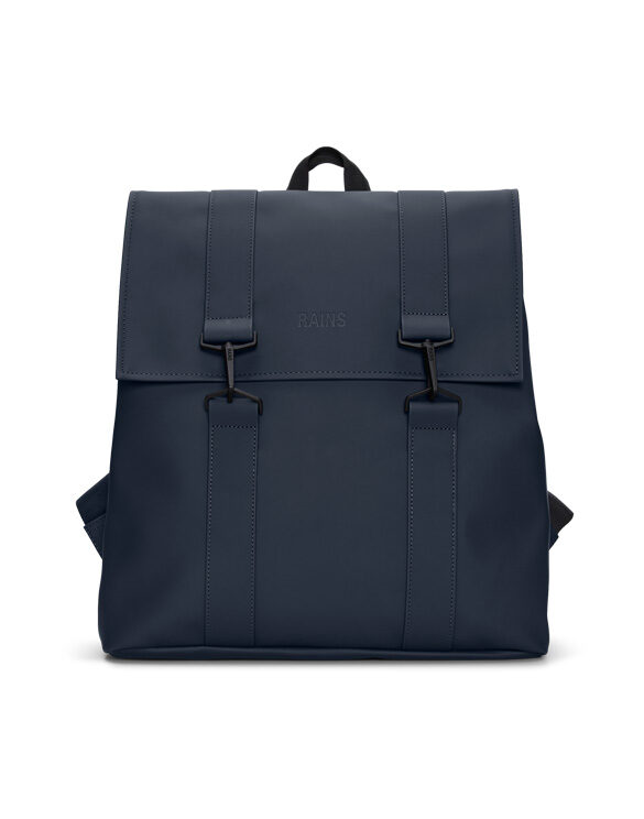 Rains MSN Bag Navy everyday waterproof dark blue Backpack