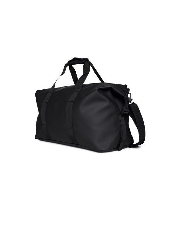 Rains 14200-01 Black Hilo Weekend Bag Black Spordikott Aksessuaarid Kotid Spordi- ja reisikotid
