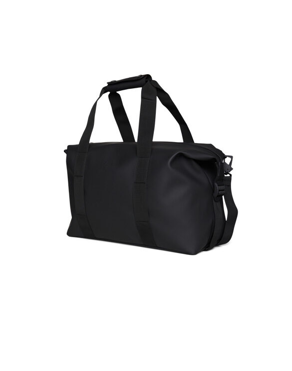 Rains 14220-01 Black Hilo Weekend Bag Small Black Spordikott Aksessuaarid Kotid Spordi- ja reisikotid