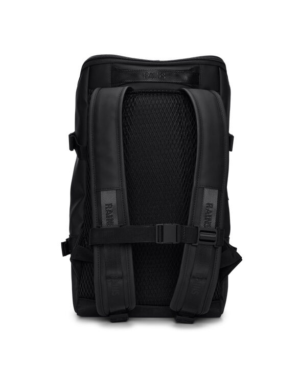 Rains 14330-01 Black Trail Cargo Backpack Black Seljakott Aksessuaarid Kotid Seljakotid