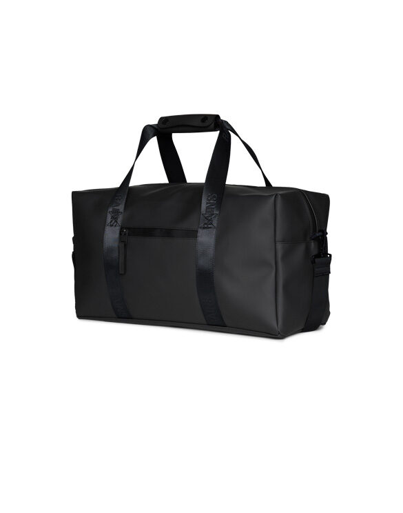 Rains 14380-01 Black Trail Gym Bag Black Spordikott Aksessuaarid Kotid Spordi- ja reisikotid
