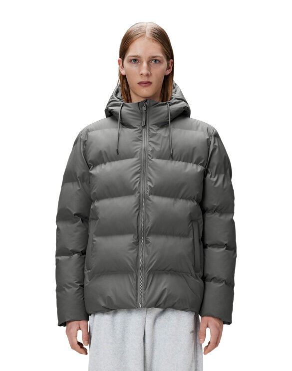 Rains 15120-13 Grey Alta Puffer Jacket Grey Talvejope Mehed Naised Ülerõivad  Talvejoped ja mantlid