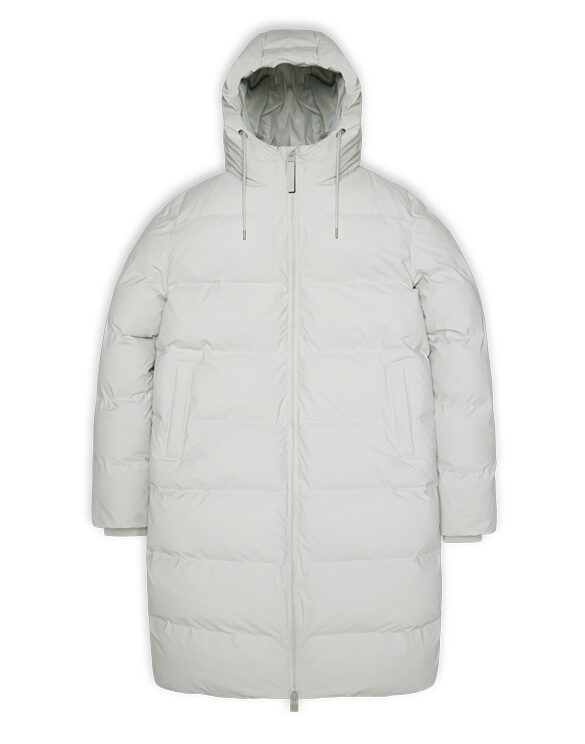 Rains 15130-45 Ash Alta Long Puffer Jacket Ash Men Women  Outerwear Outerwear Winter coats and jackets Winter coats and jackets