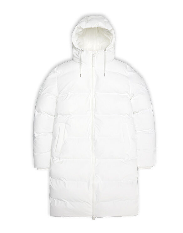 Rains 15130-30 Powder Alta Long Puffer Jacket Powder Men Women  Outerwear Outerwear Winter coats and jackets Winter coats and jackets