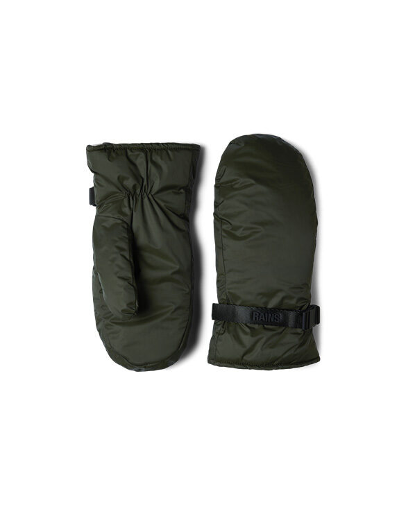 Rains 16170-03 Green Vardo Mittens Green Accessories   Gloves