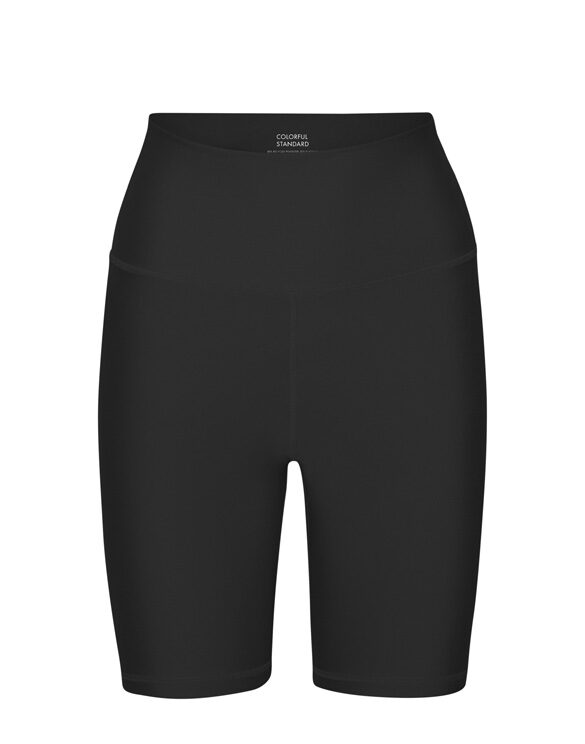 Colorful Standard Women Pants Active Bike Shorts Deep Black CS3021-Deep Black
