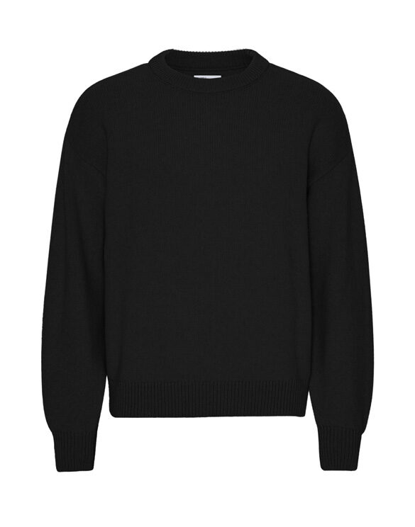 Colorful Standard Oversized Merino Wool Crew Deep Black