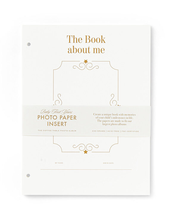 Printworks Home Photo Albums Baby Album Insert Paper - My First Year PW00611