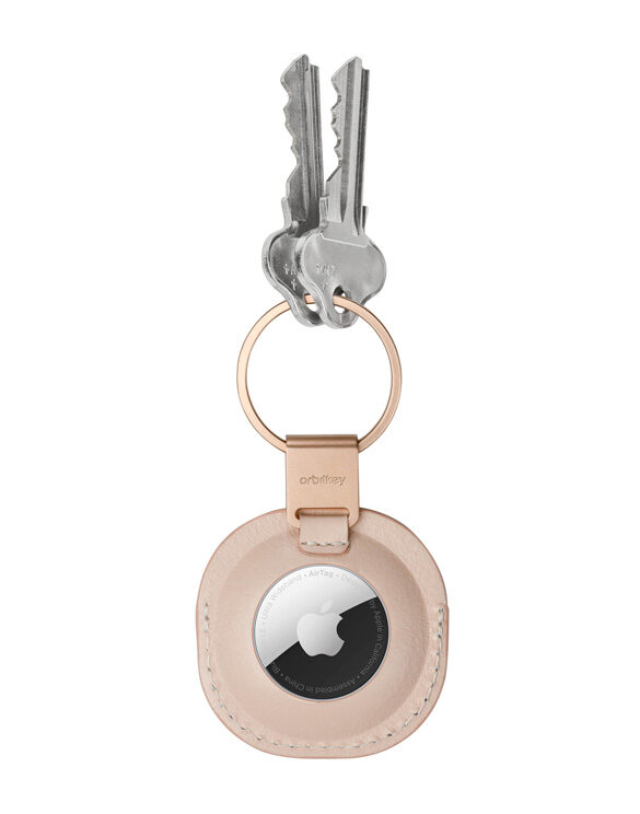 Airtag Nahast Ümbris Blush