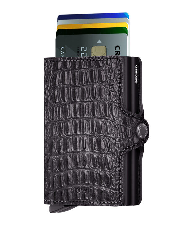 Secrid Accessories Wallets & cardholders Twinwallets Twinwallet Nile Black TN-Black