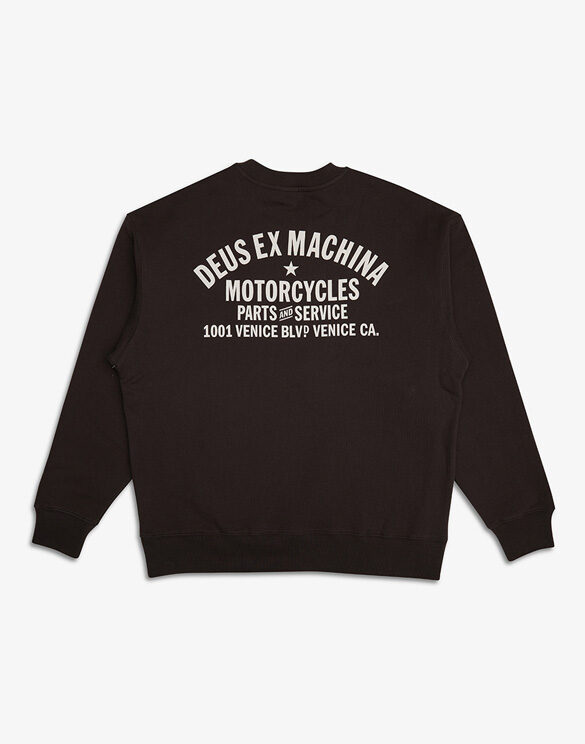 Deus Ex Machina Mehed Kampsunid ja pusad Oversized Venice Anthracite Pusa DMW238934-Anthracite