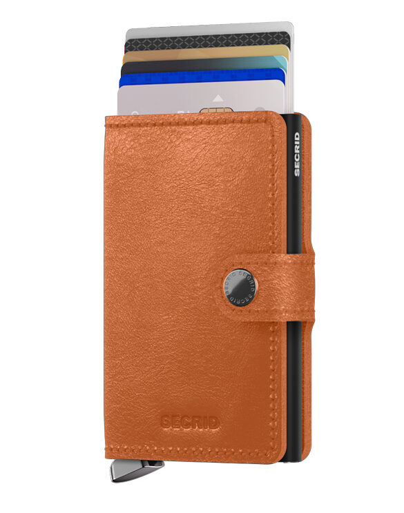 Secrid Accessories Wallets & cardholders Miniwallets Premium Miniwallet Basco Cognac MBc-Cognac