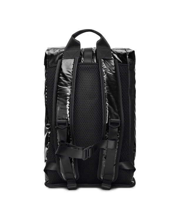 Rains 14770-01 Black Sibu Rolltop Rucksack Black Seljakott Aksessuaarid Kotid Seljakotid