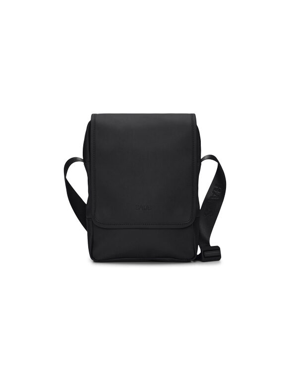 Rains 14550-01 Black Trail Reporter Bag Black Accessories Bags Crossbody bags