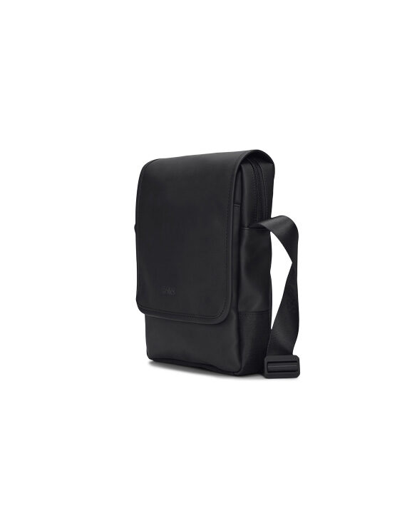 Rains 14550-01 Black Trail Reporter Bag Black Kott Aksessuaarid Kotid Üleõlakotid