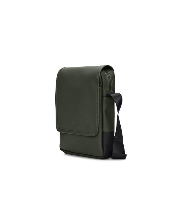 Rains 14550-03 Green Trail Reporter Bag Green Kott   Kotid