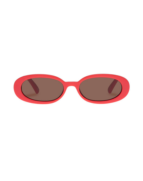 LE SPECS Accessories Glasses Outta Love Electric Orange sunglasses LSP2452316