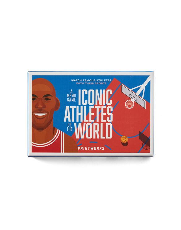 Printworks Kodu Lauamängud PW00616 Iconic Athletes Mälumäng
