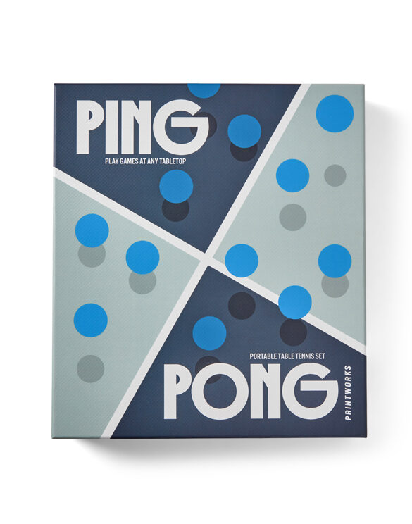 Printworks Home Board Games Portable Table Tennis - Ping PongPW00653