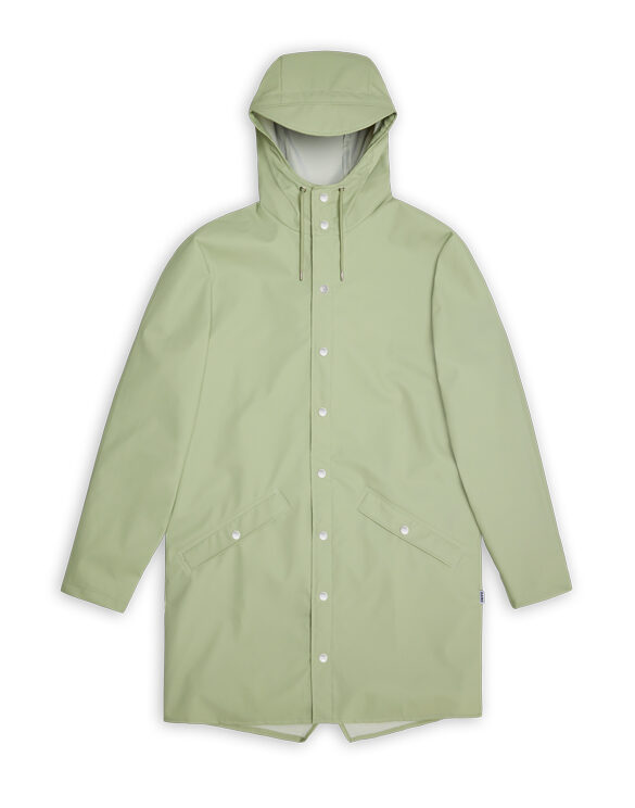 Rains 12020-08 Earth Long Jacket Earth Men Women  Outerwear Outerwear Rain jackets Rain jackets