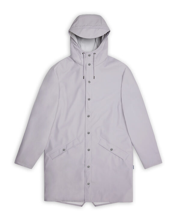 Rains 12020-11 Flint Long Jacket Flint Men Women  Outerwear Outerwear Rain jackets Rain jackets