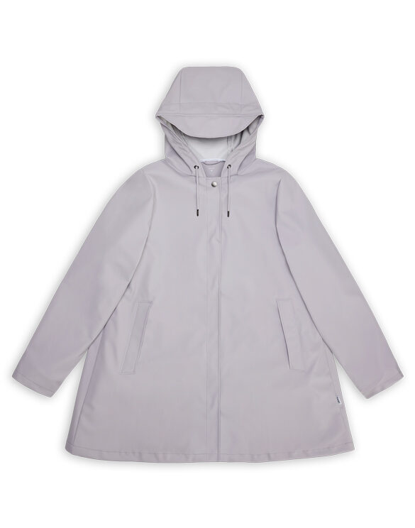 Rains 18050-11 Flint A-Line W Jacket Flint Men Women  Outerwear Outerwear Rain jackets Rain jackets