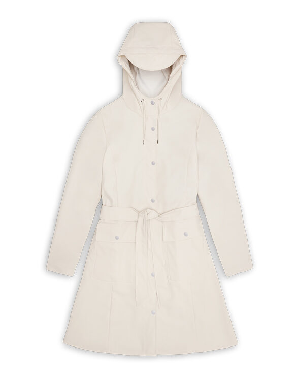 Rains 18130-26 Dune Curve Long Jacket Dune Vihmamantel Men Women Outerwear Outerwear Rain jackets Rain jackets