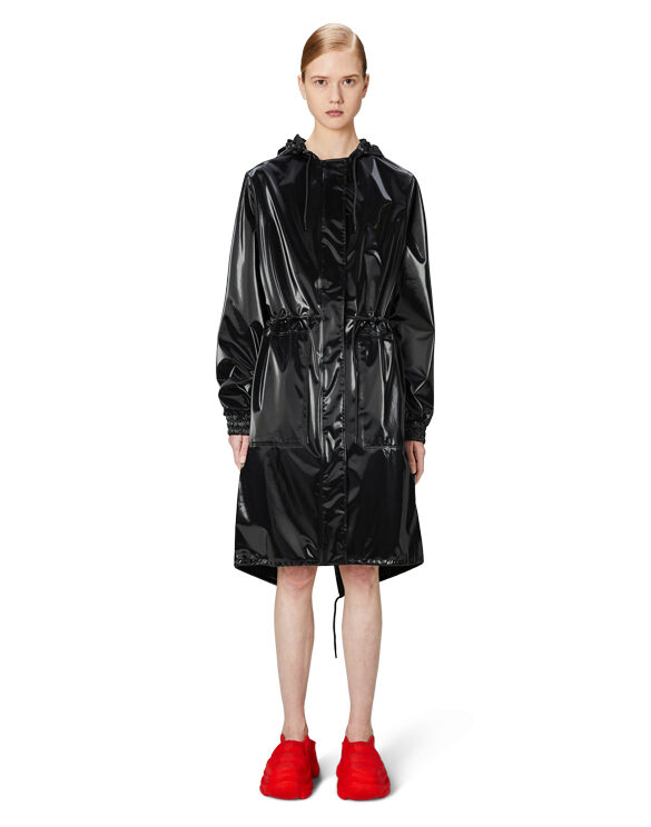 Rains 18550-29 Night String W Parka Night Vihmamantel Mehed Naised Ülerõivad  Vihmajakid