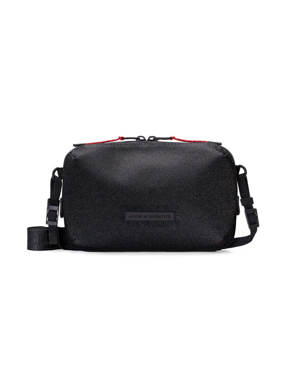 Ucon Acrobatics 123413PT42324 Ando Medium Bag Phantom Asphalt Reflective crossbody bag that reflect back light in the dark