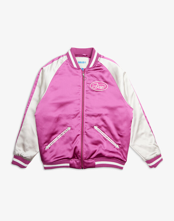 Deus Ex Machina Women Jackets Liminal Bomber Magenta Haze DLP246392