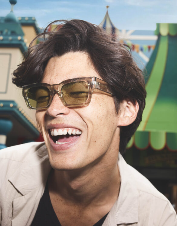 Le Specs Shmood Eucalyptus Sunglasses