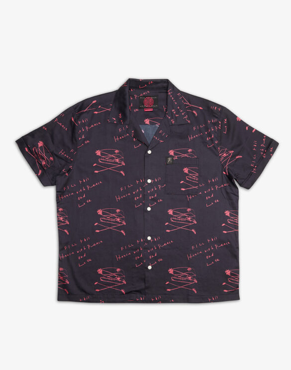 Deus Ex Machina Men Shirts Old House Shirt Red DMS235188B-Red