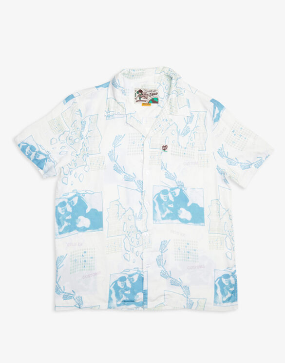 Deus Ex Machina Men Shirts Primitive Shirt Vintage White DMS235192-Vintage White