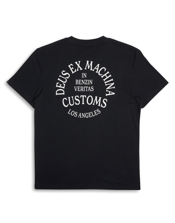 Deus Ex Machina Mehed T-särgid Crossroad Black T-Särk DMS241663C-Black