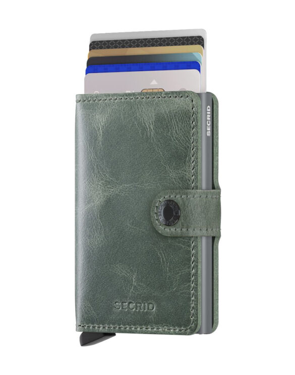 Secrid Accessories Wallets & cardholders Miniwallets Miniwallet Vintage Sage MV-Sage